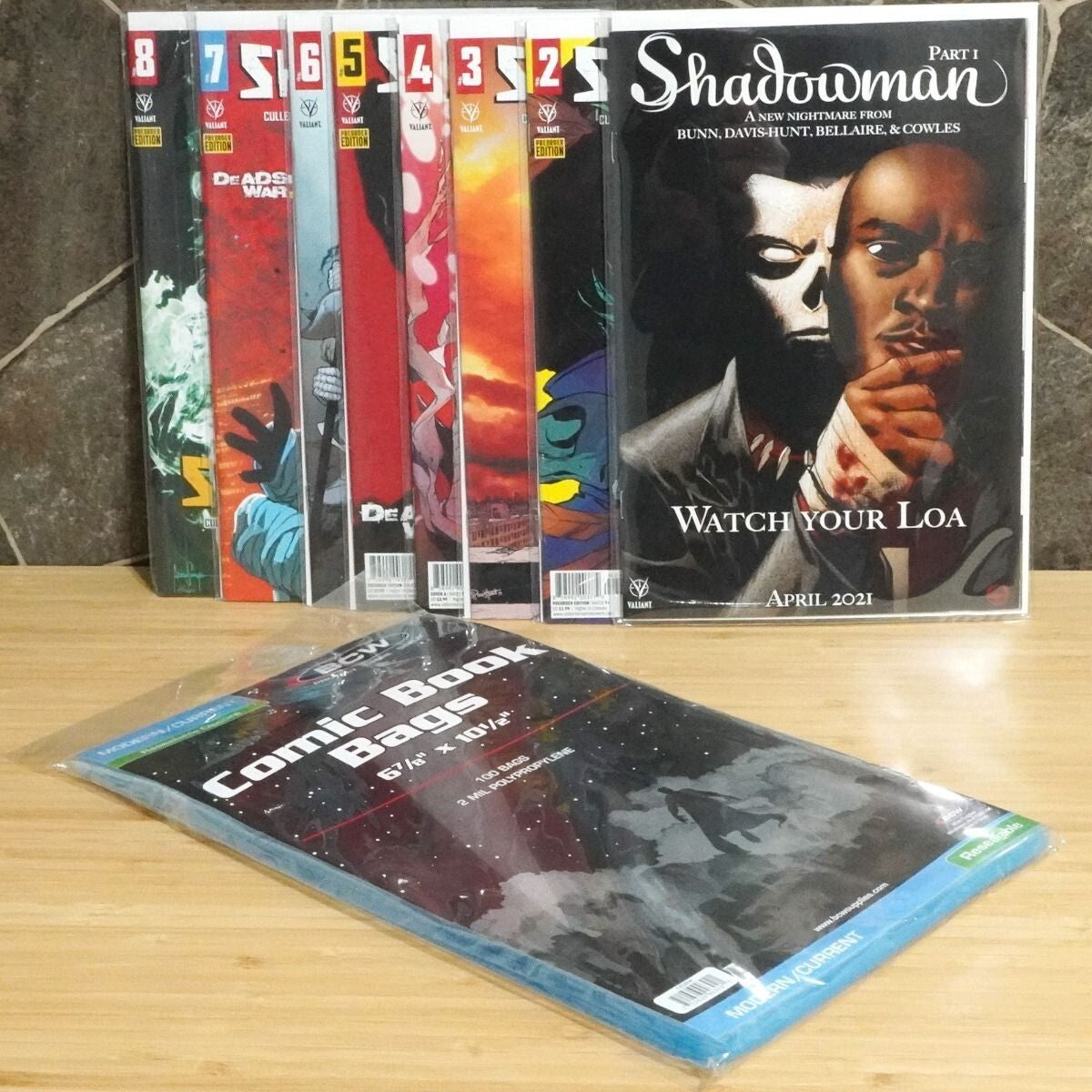 (100ea per pack) BCW Resealable Comic Bags (Current/Modern) NEW
