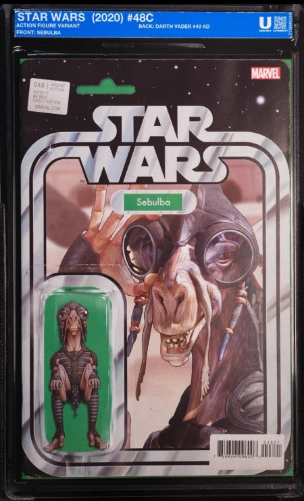 STAR WARS 48 JOHN TYLER CHRISTOHPER ACTION FIGURE VARIANT SEBULBA 2020- Softslab