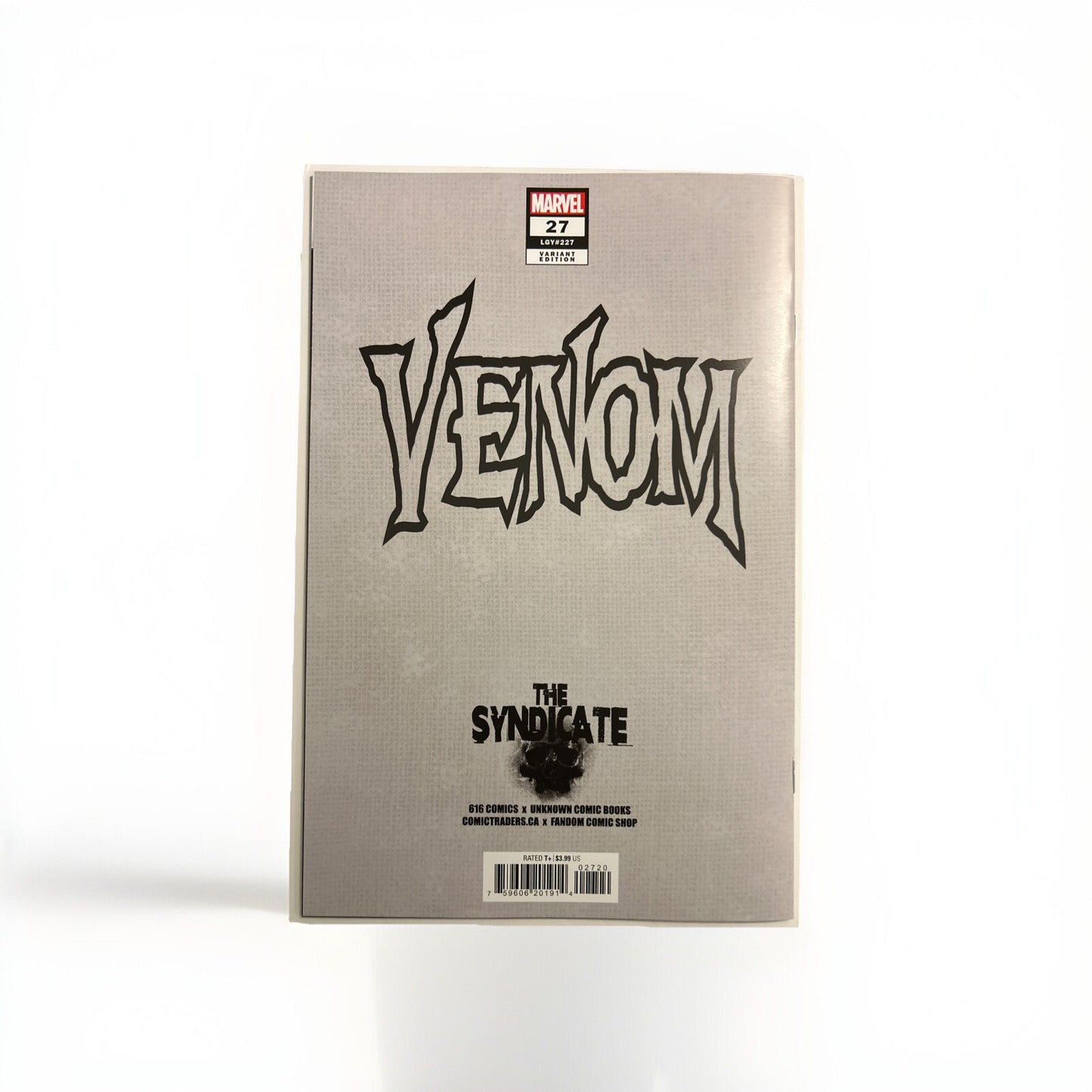 VENOM #27 LOBOS (616) EXCLUSIVE VIRGIN VARIANT (2023) VENOMIZED