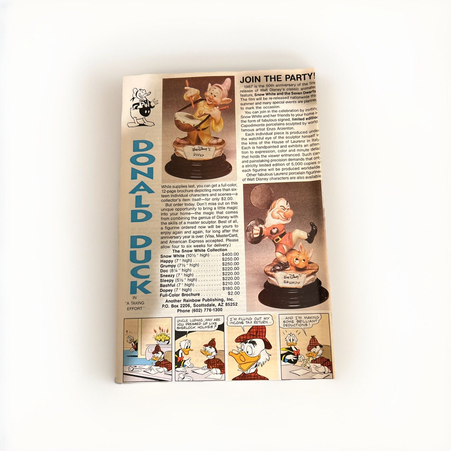 WALT DISNEY'S COMICS - No 520 - Gladstone 1987