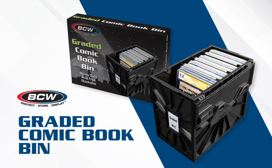 Graded Comic Book Bin - Black