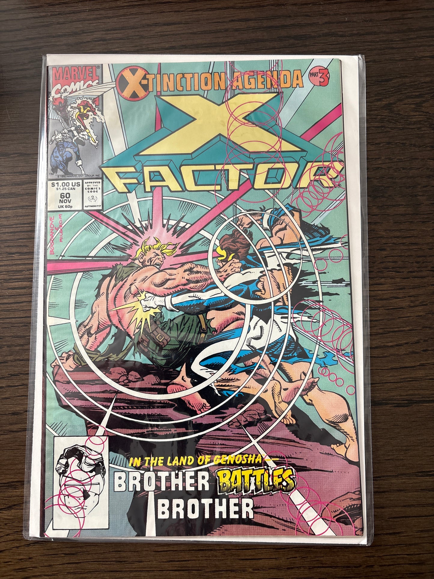 X-Factor #60A 1990