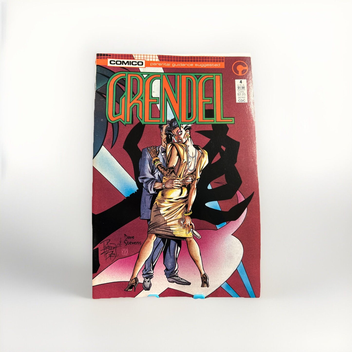 GRENDEL #4 (Jan 1987) ~ Comico Series DAVE STEVENS Cover Work