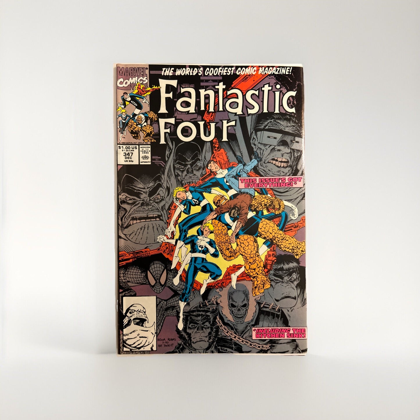 Fantastic Four #347 (Marvel|Marvel Comics December 1990)