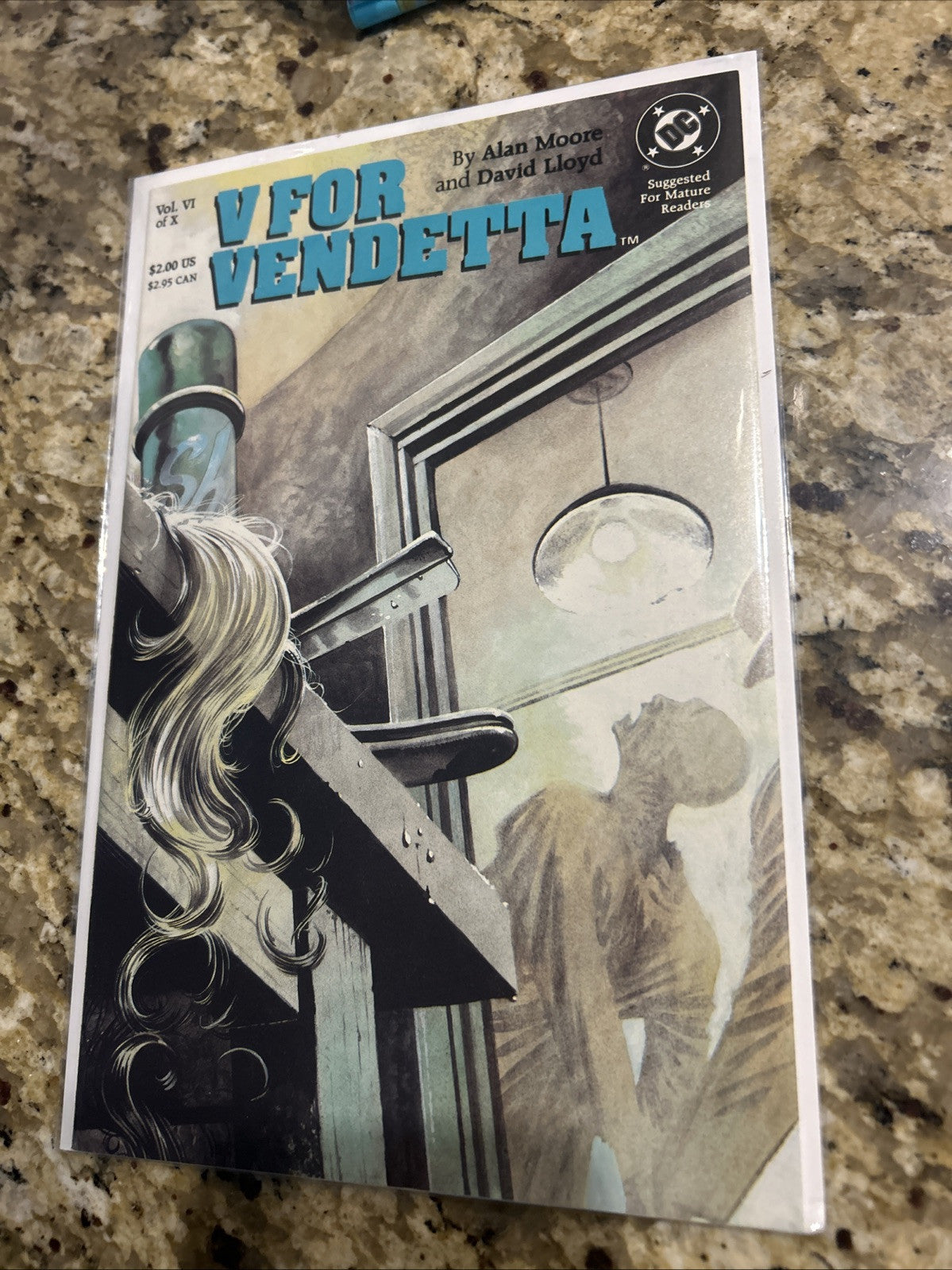 V for Vendetta #6 (DC Comics Holiday 1988)